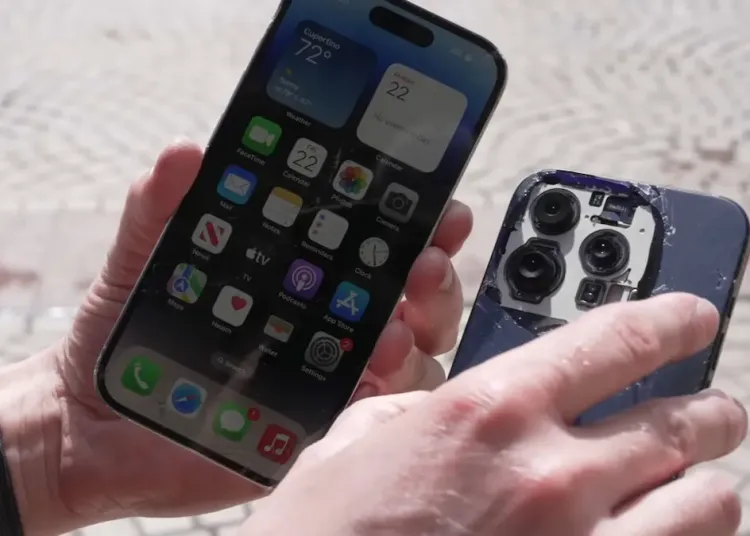 The iPhone 15 Pro Drop Test Shows Titanium and Curved Edges Have a Negative Impact